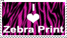 I love zebra print